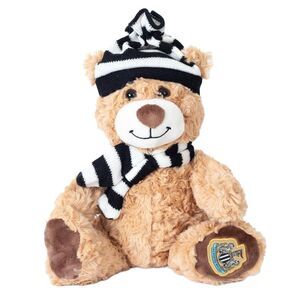 Newcastle United FC Hat Scarf Teddy Bear / Black